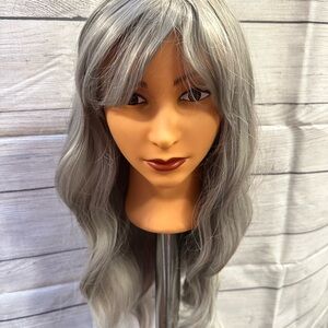 Silver Gray Women's Wig
